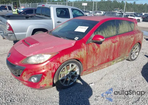 2011 Mazda Mazdaspeed3 Sport z USA, uszkodzony, nr VIN JM1BL1K36B1427323